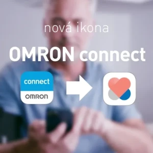 Aplik�cia OMRON Connect m� nov� ikonu. �o sa men�?