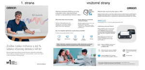 Tlakomery s AFIb funkciou + EKG