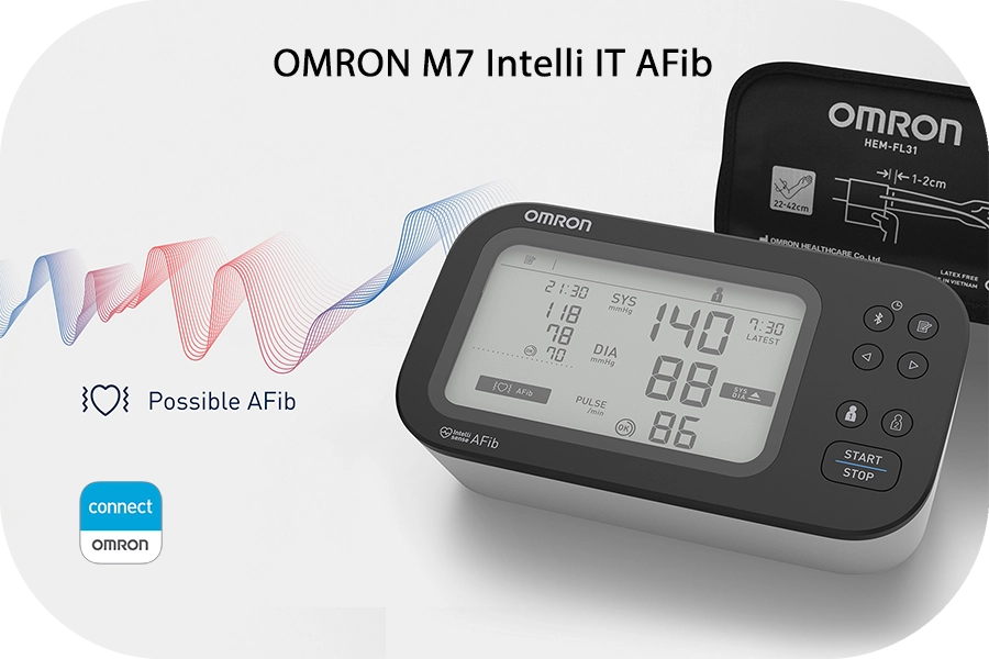 Tlakomer OMRON M7 Intelli IT AFib