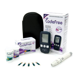 Komplet glukomer SD CodeFree + 50ks prkov